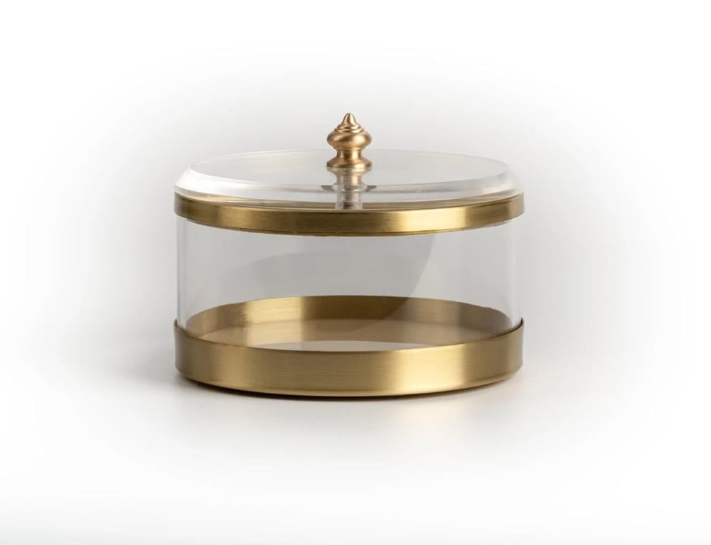 Esra Turan Şeffaf Kapaklı Kutu Küçük Boy