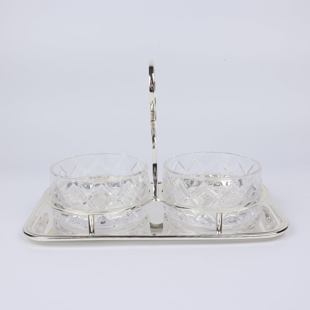 Select 2Lı Kase Standı 25X15Xh:16Cm