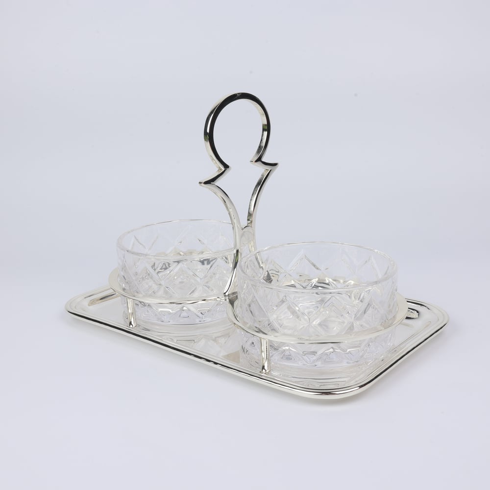 Select 2Lı Kase Standı 25X15Xh:16Cm