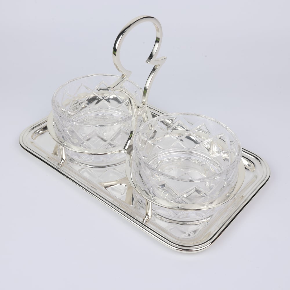 Select 2Lı Kase Standı 25X15Xh:16Cm