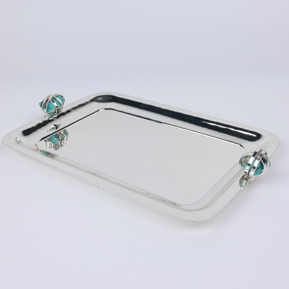 Select Dt Rect Tray 23,5X5X16,5 Cm Mavi-Yeşil