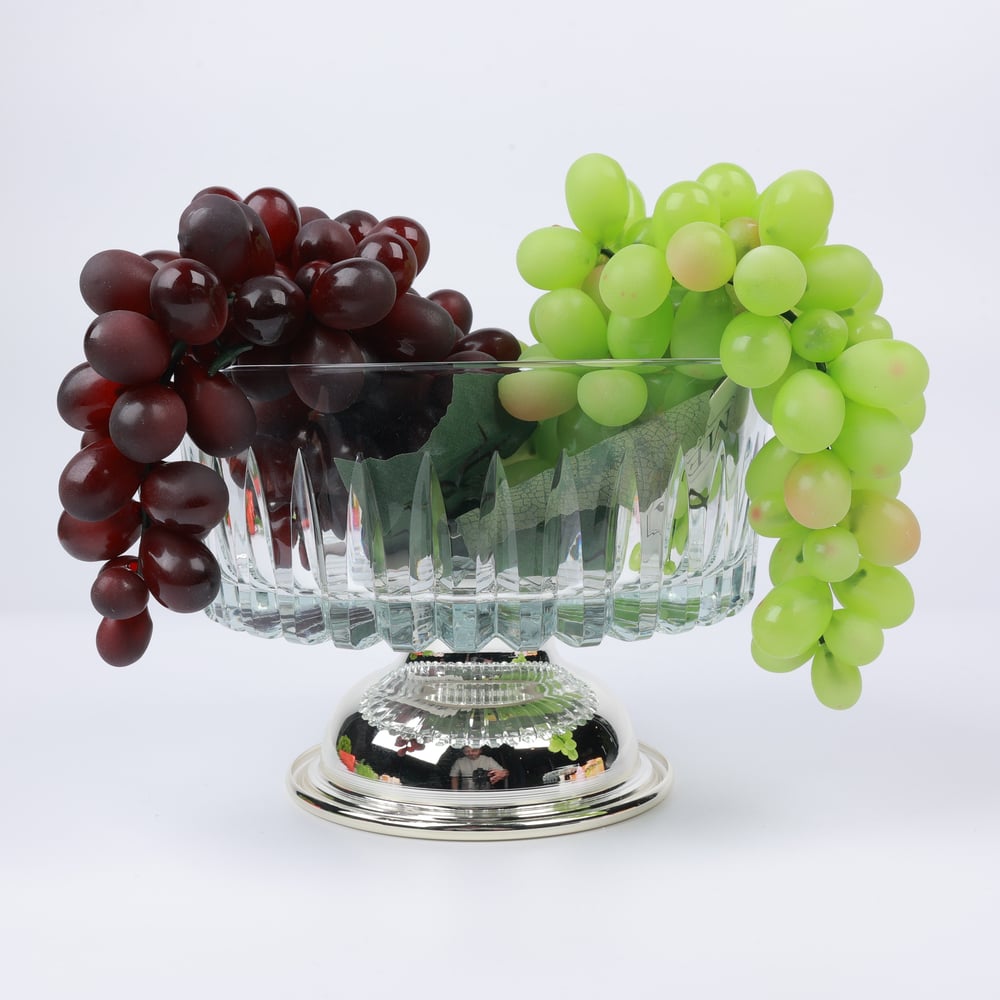 Select Gümüş Ayaklı Salata Kasesi 19 Cm