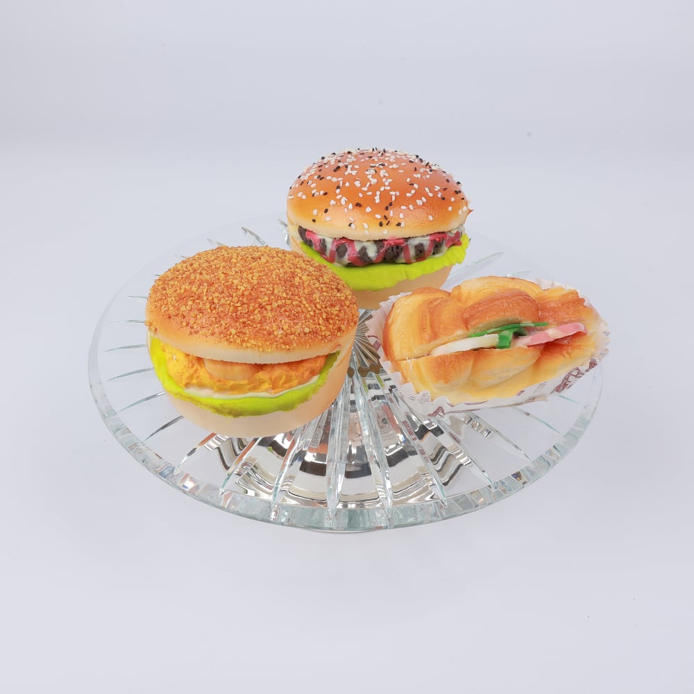 Select Gumus Yuv Ayaklı Cam Servıs 25Cm