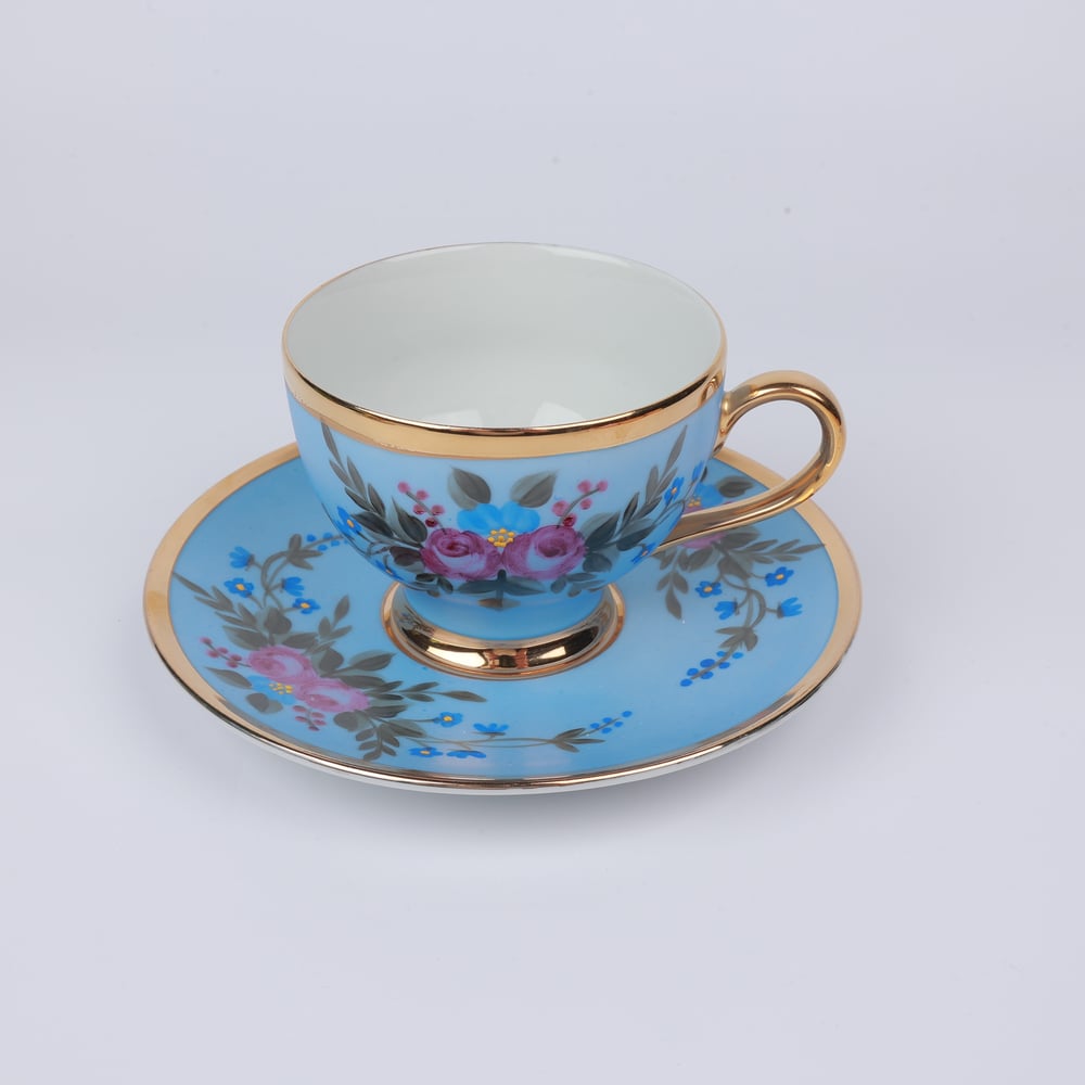 Select Nescafe Fincanı Mavi 170 Cc