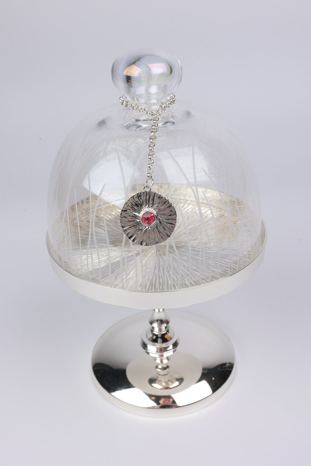 Select Ptn Mını Cake Stand Wıth Cover