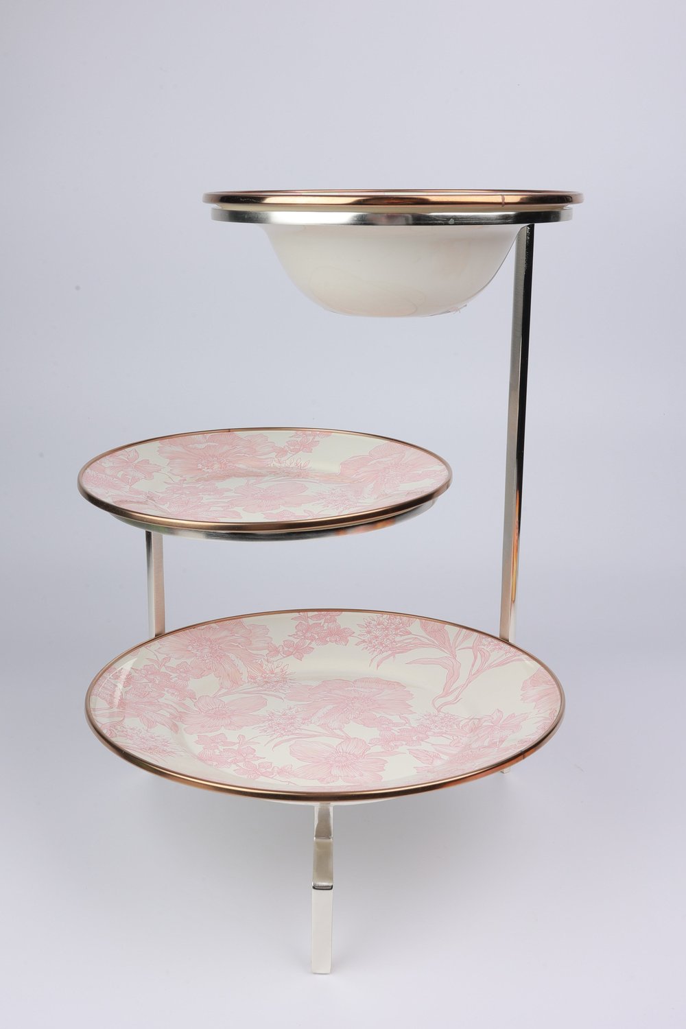 Select Sılver 3 Layer Plate Stand 19 Cm H:35
