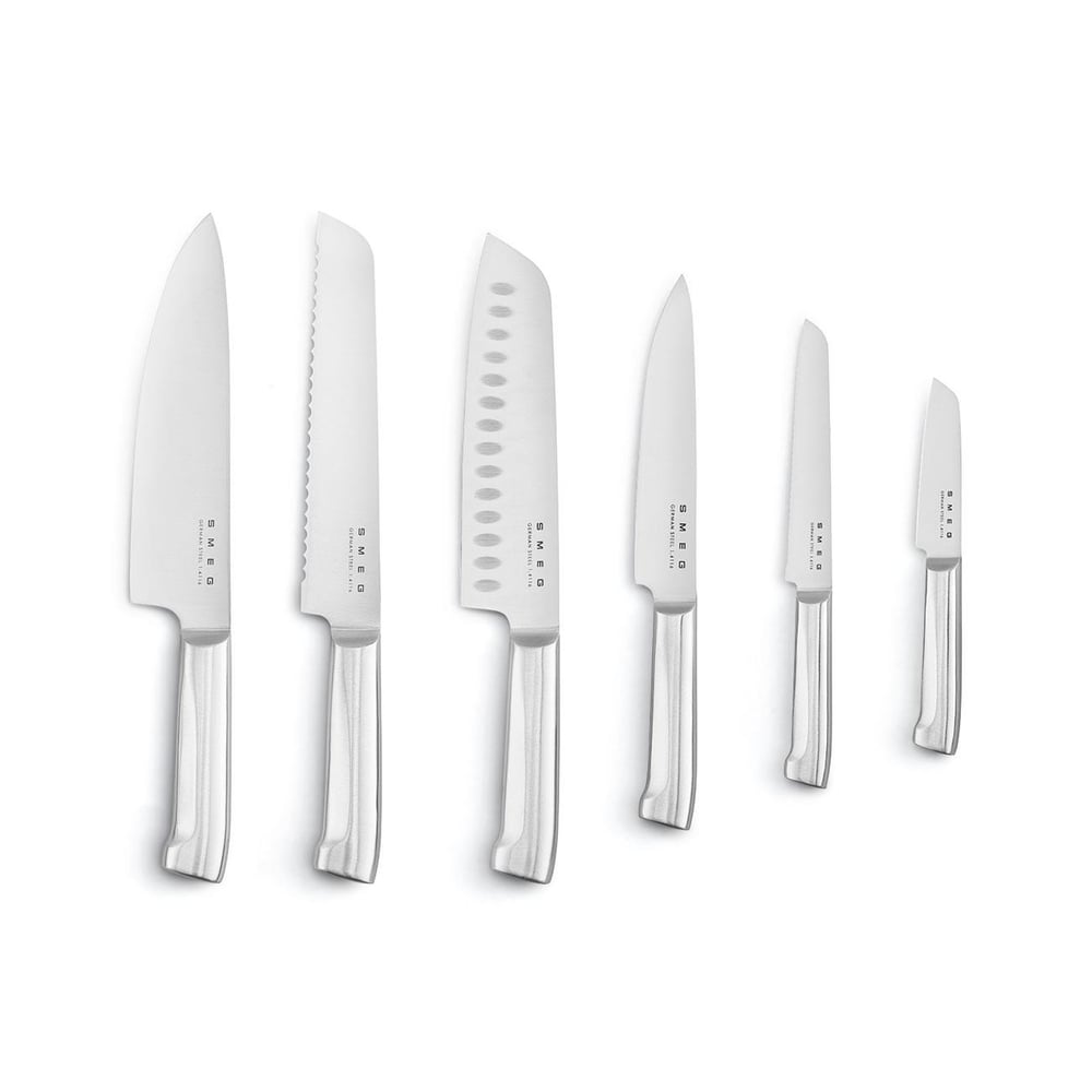 Smeg Bıçak Set Black