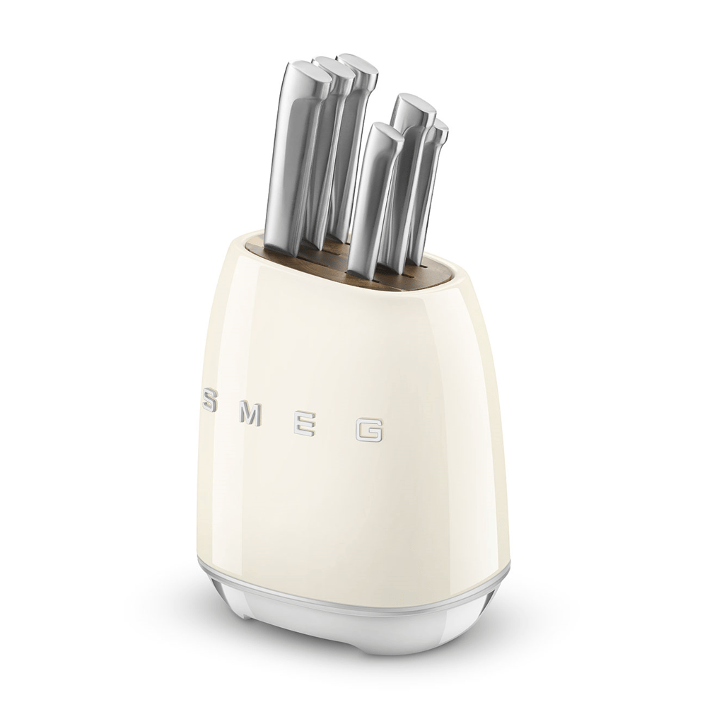 Smeg Bıçak Set Cream