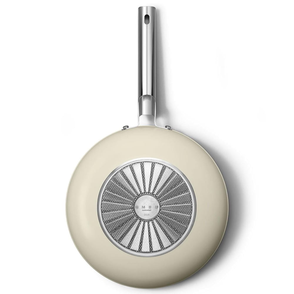 Smeg Cookware 50S Style Krem Tava 30 Cm 4.5Mm Taban Kalınlığı, 2,7Lt