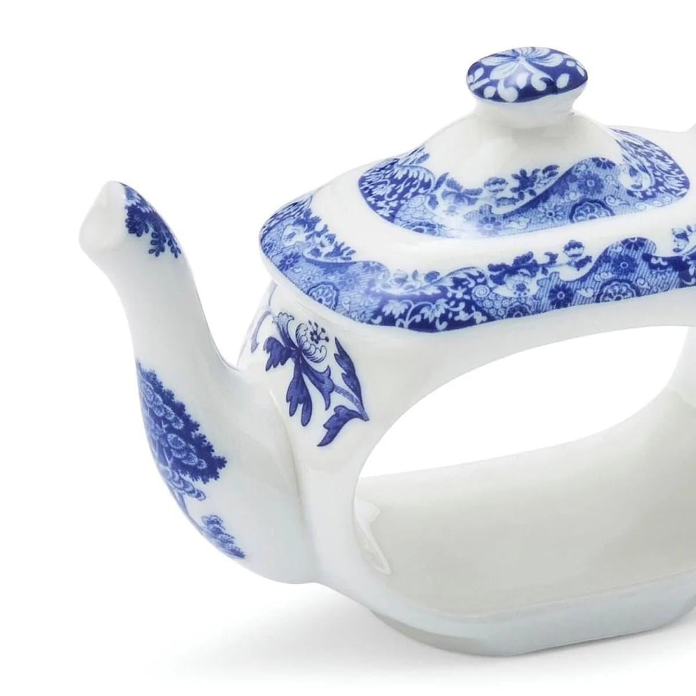 Spode Blue Italıan Peçetelik (Teapot)