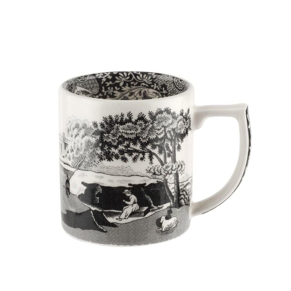 Spode Rw.Bkı.04030 Black Italıan Espresso Fincanı
