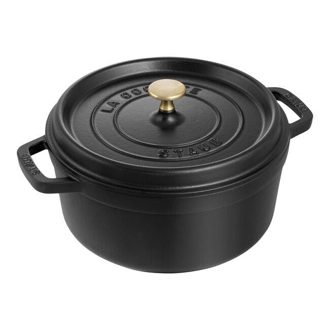 Staub 405002810 Döküm Tencere, 28 Cm, Sıyah