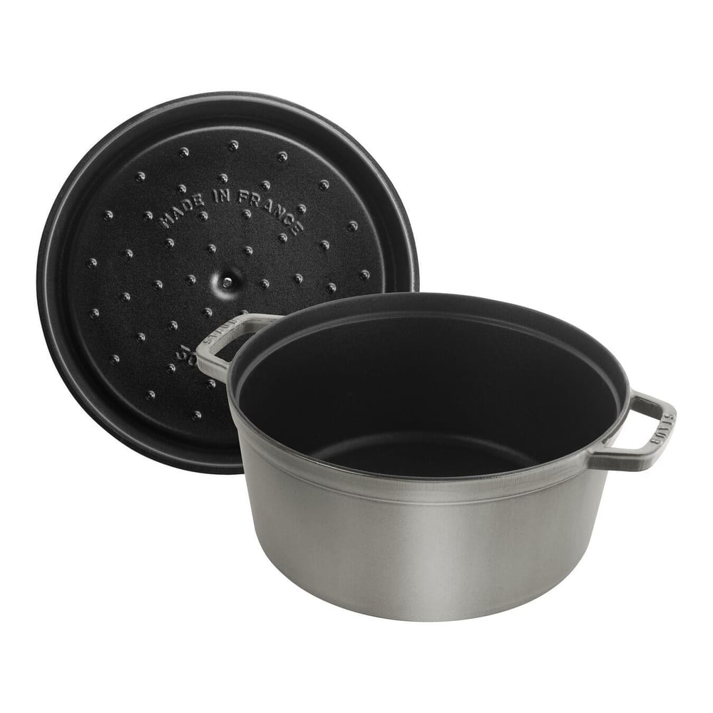 Staub La Cocotte Döküm Tencere Grafit Gri 24 Cm 3,7 L Yuvarlak
