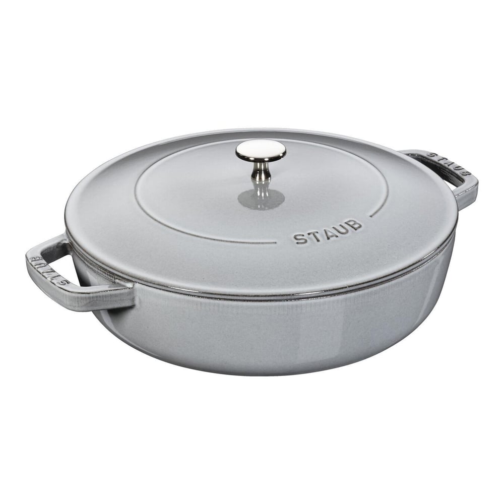 Staub La Cocotte Sote Tenceresi Chistera Döküm Demir 28 Cm Grafit Gri