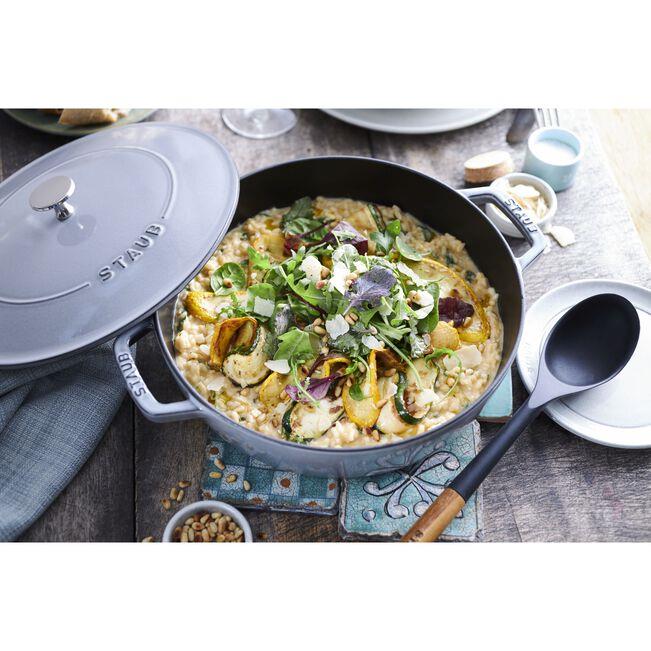 Staub La Cocotte Sote Tenceresi Chistera Döküm Demir 24 Cm Grafit Gri