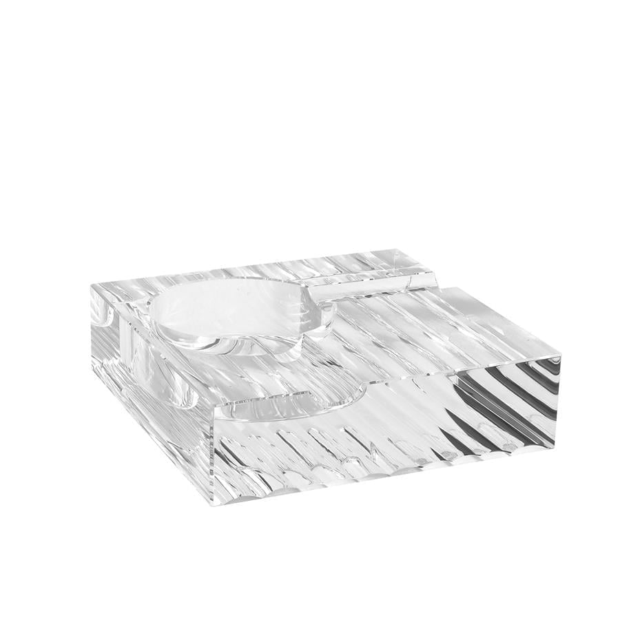 System Bathroom Accessories Cyrstal Ashtray Transparent