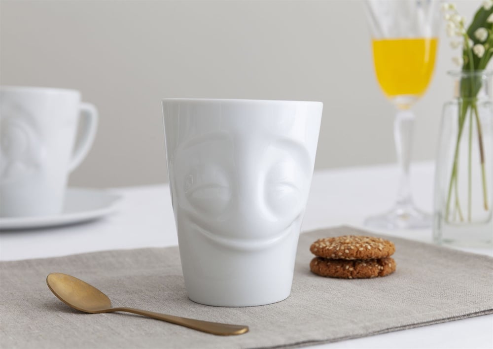 Tassen Cheery- Beyaz Kupa, 350 Ml