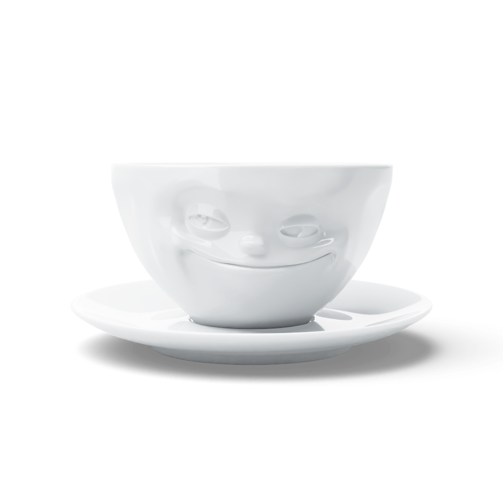Tassen Grinning Beyaz Çay Fincanı 200 Ml