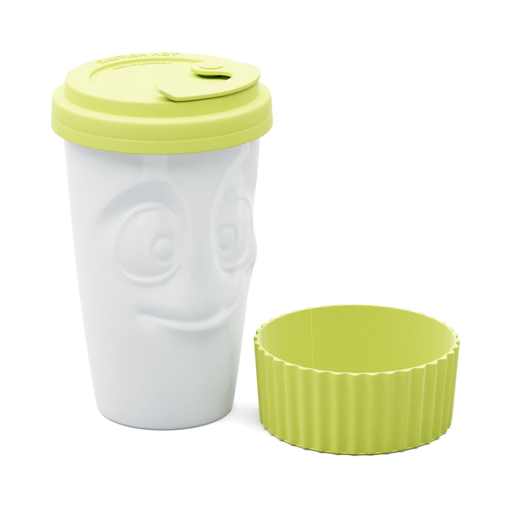 Tassen To Go Sarı Kupa 400 Ml