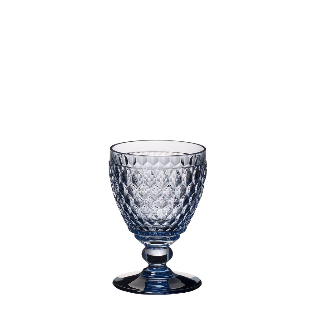 Vb Boston Colour Kr-k - Beyaz Sarap Kadehı, 120 Mm, Mavı