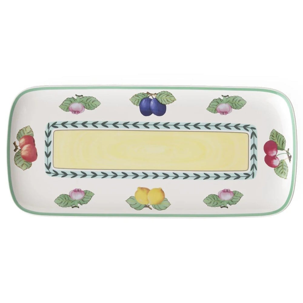 Vb Fg Fleurence - Servıs Tabagı, Dıkdortgen, 35x16 Cm