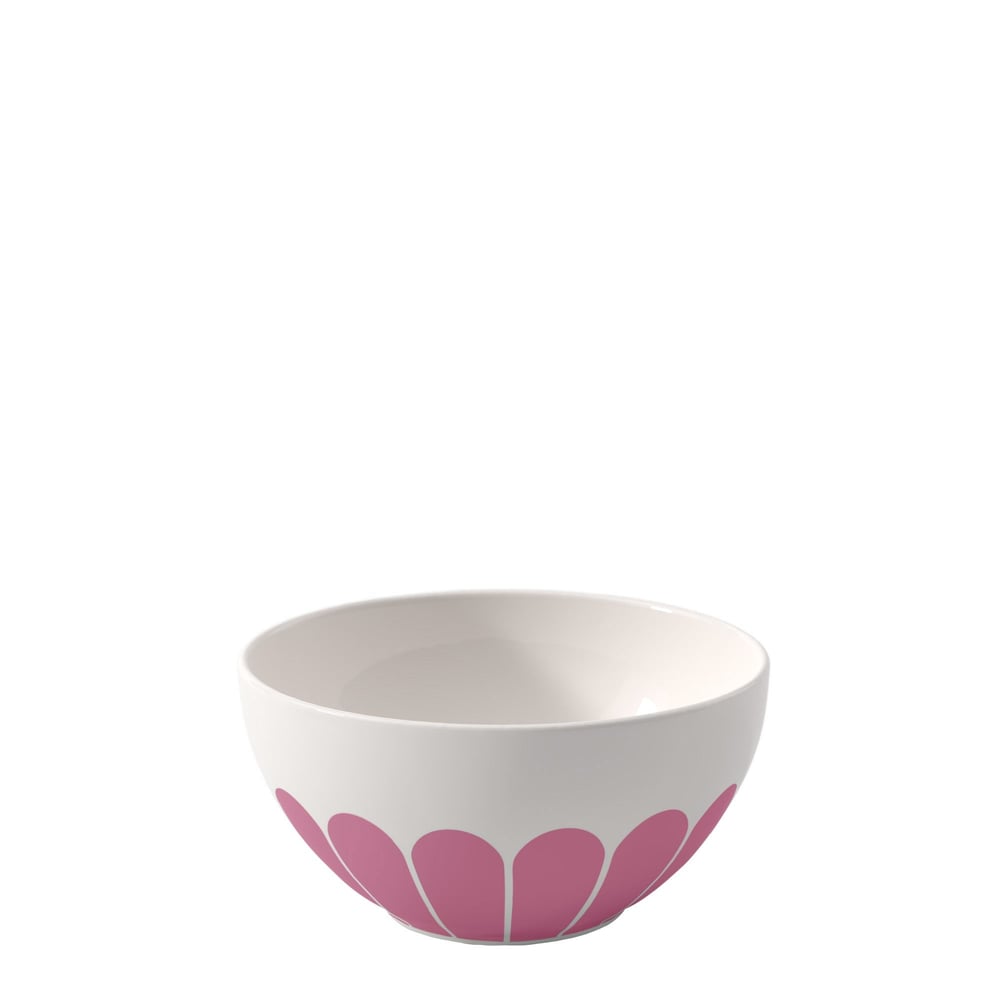 Vb Fleur Cassıs - Komposto/salata Kasesı, 14 Cm, Pembe