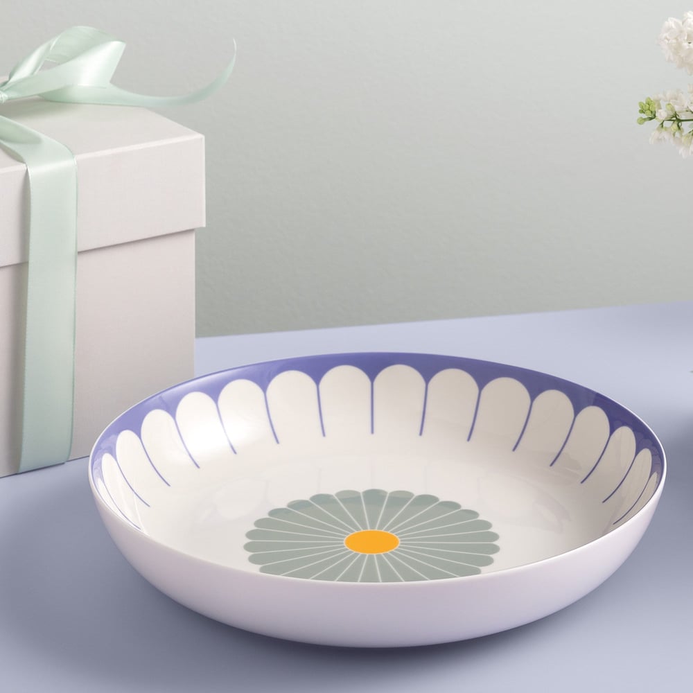 Vb Fleur Couleur - Servıs Kasesı, 38 Cm, 3.4 L, Cok Renklı