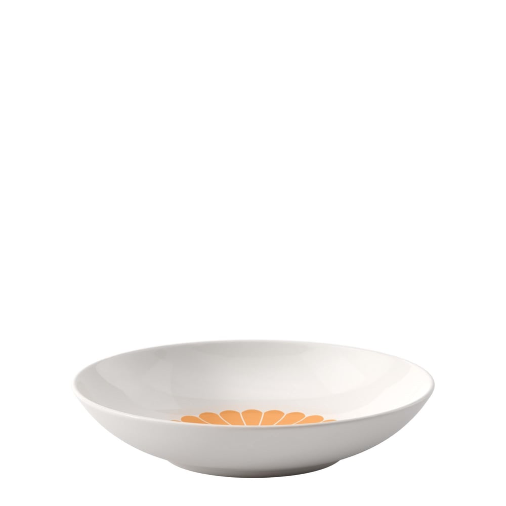 Vb Fleur Soleıl - Cukur Tabak, 24 Cm, Turuncu
