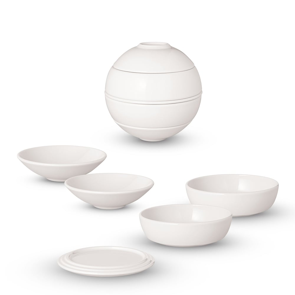 Vb La Boule - Yemek Takımı, Beyaz, Petıte, 5 Parca