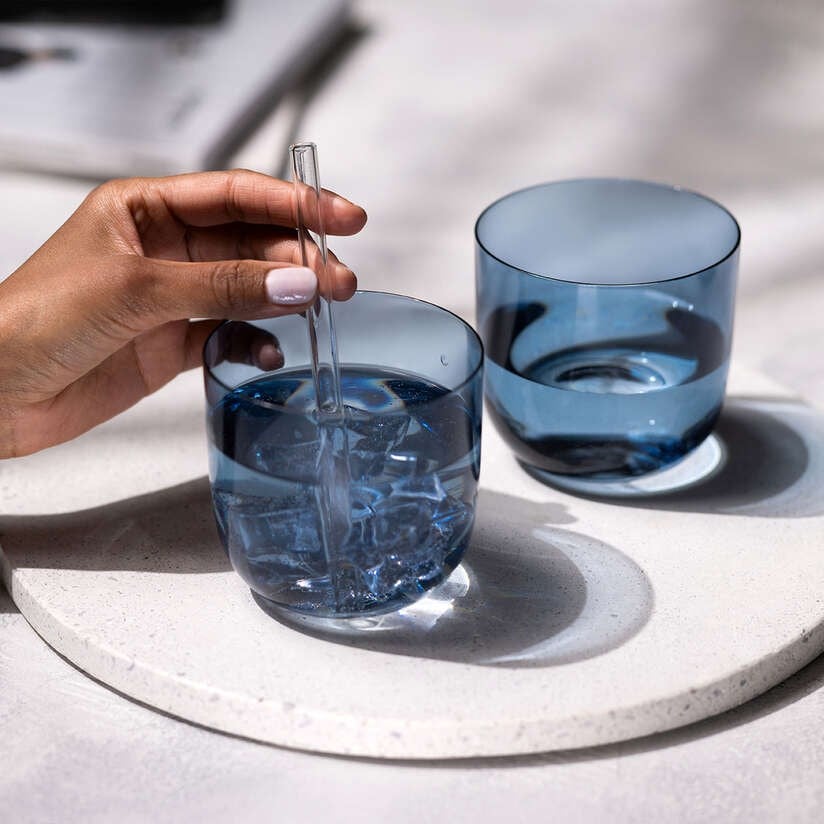 Vb Lıke Ice Kr-b- Su Bardagı,90 Mm, 2 Lı Set, Mavı
