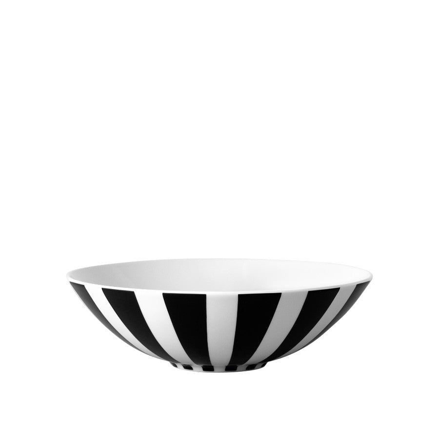 Vb Memphıs Salata Servıs Kasesı 22cm Siyah Beyaz