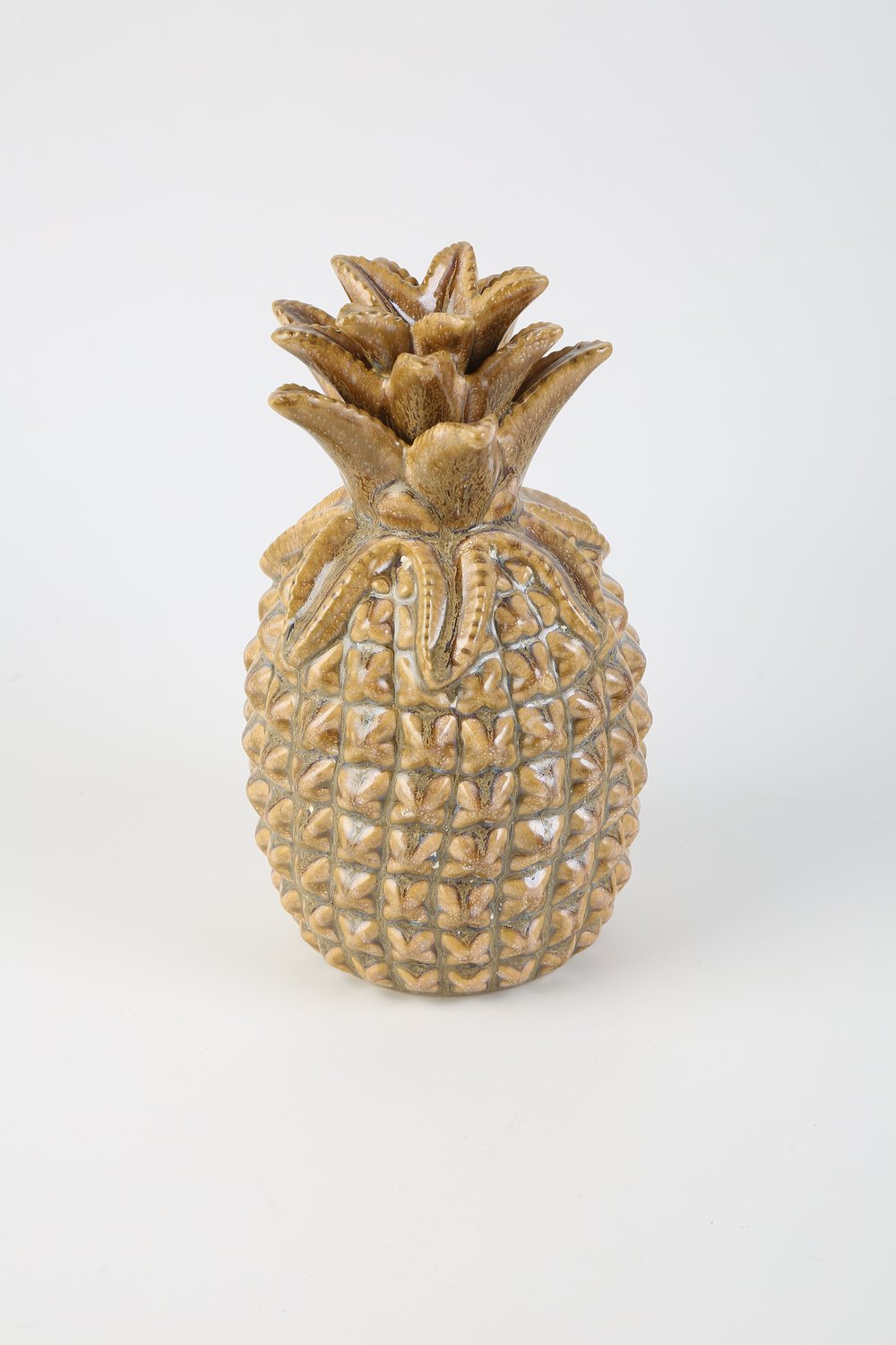 Vitale Seramik Ananas Dekor 13.7*13.7*23.7 Cm