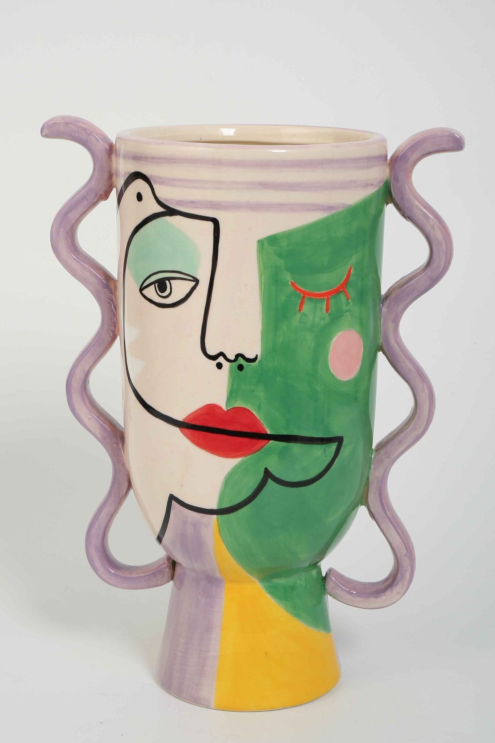 Vitale Seramik Picasso Vazo 22.5*14*31 Cm
