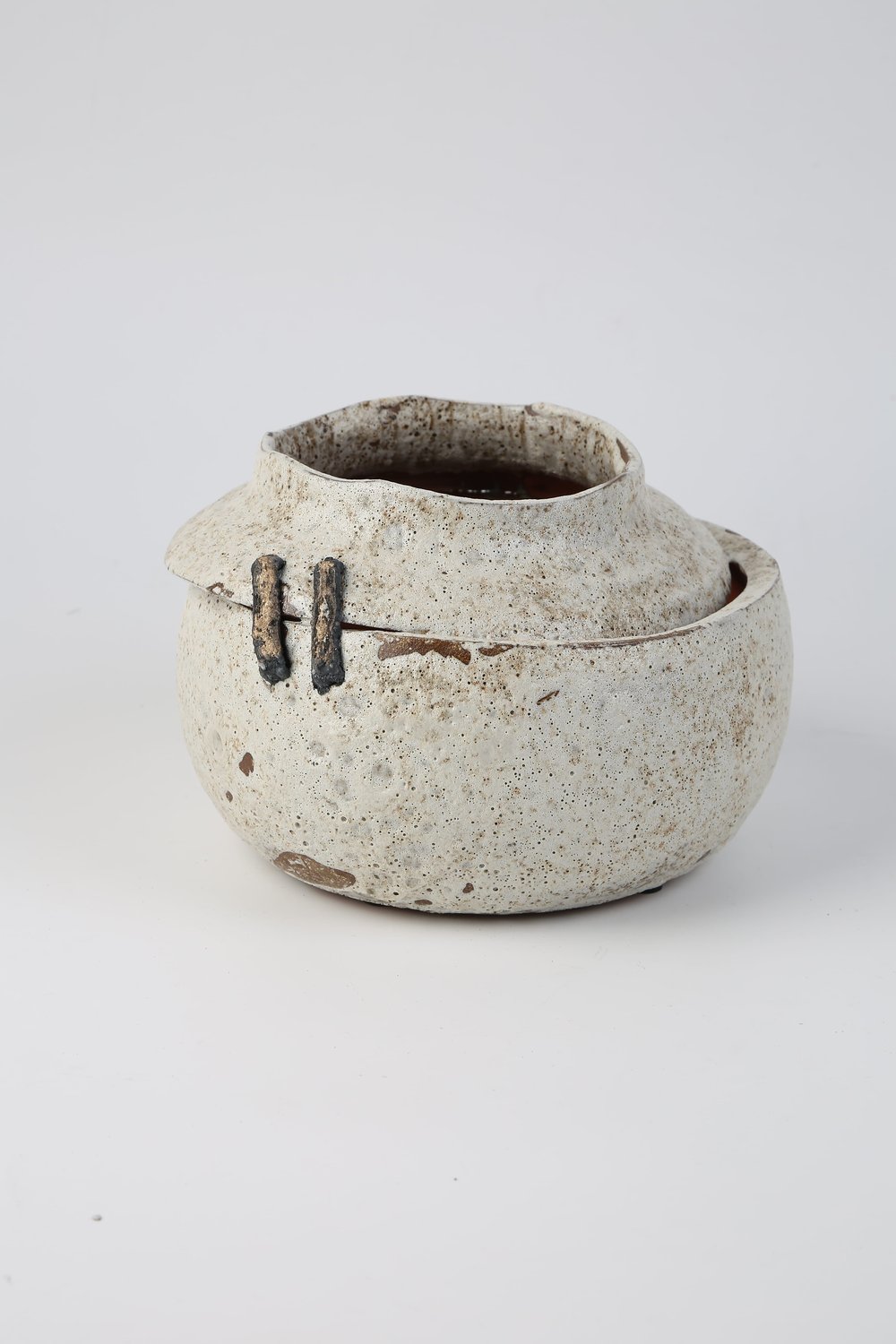 Vitale Seramik Yamalı Çiçeklik 20*20*13.5 Cm