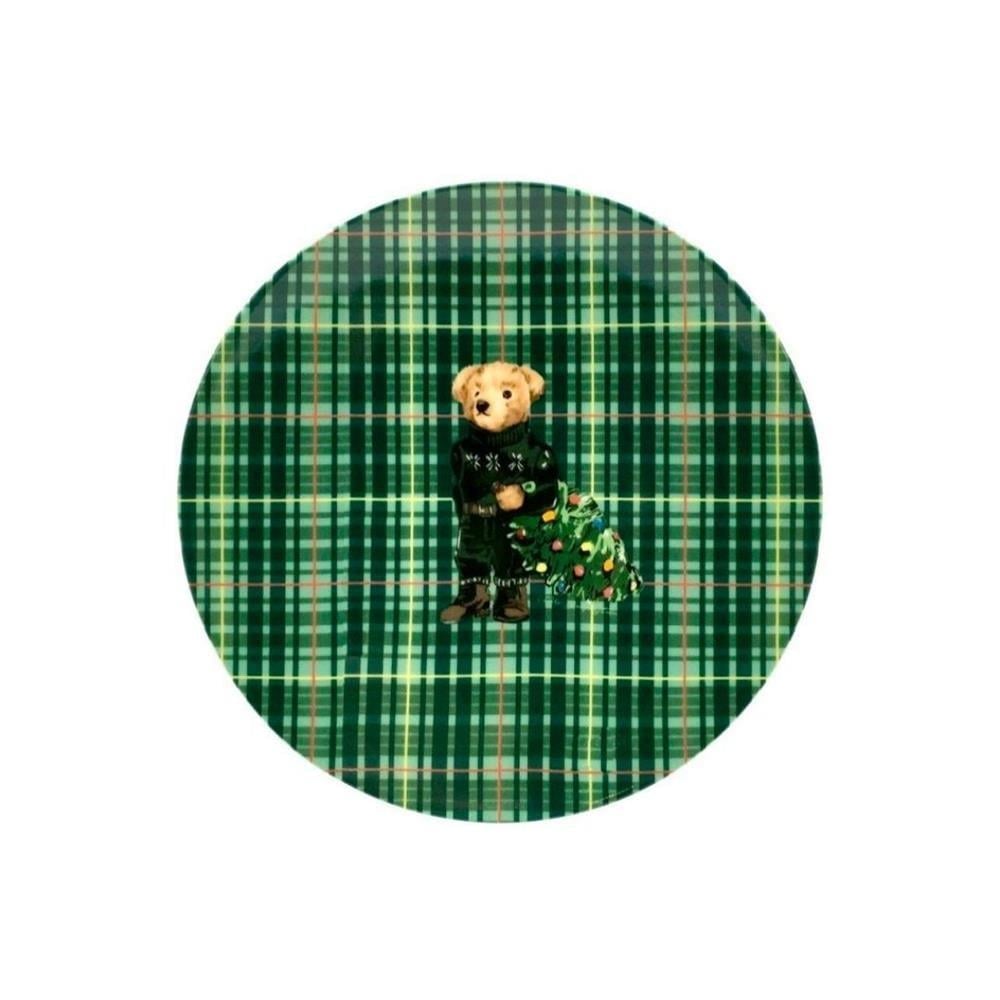 VİTELLİ CHRISTMAS TREE 20 CM PORSELEN TABAK