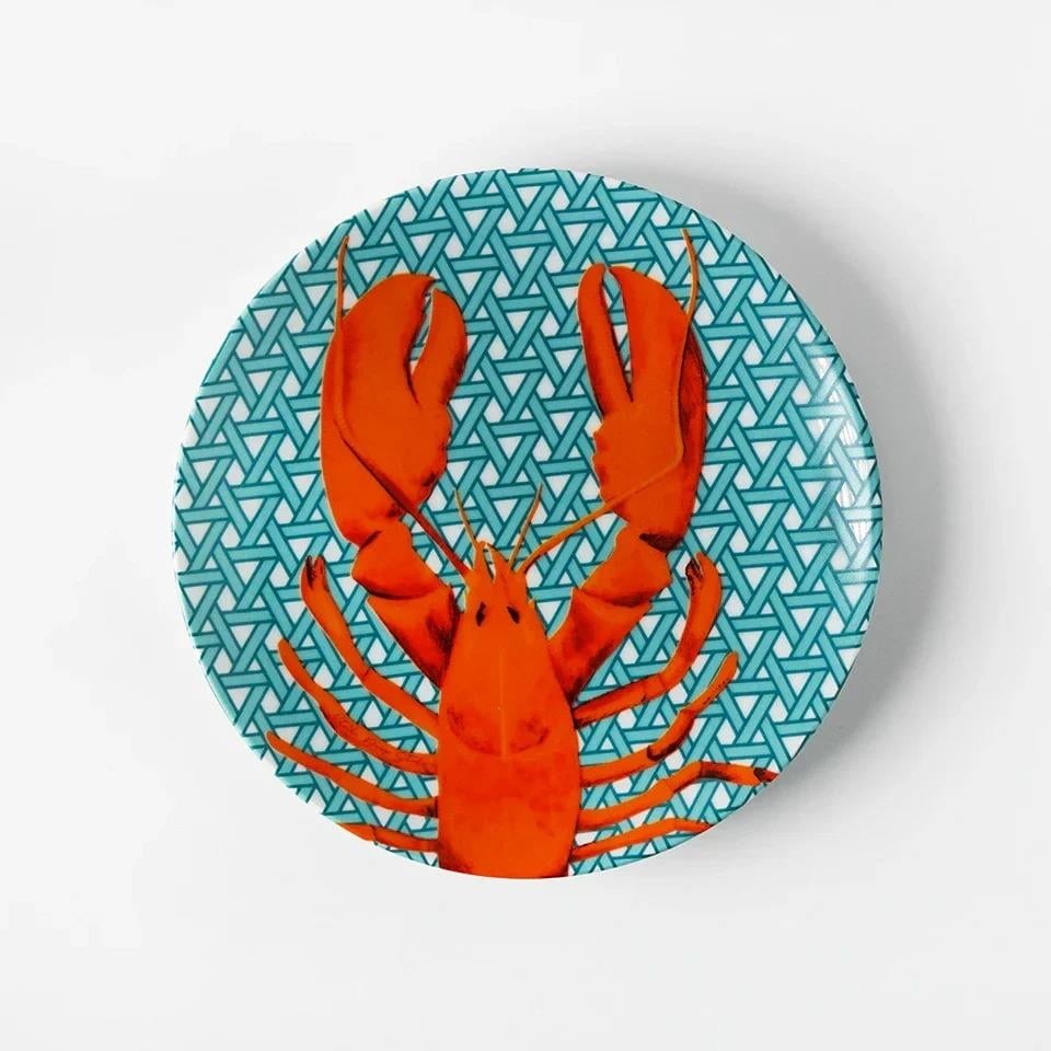 Vitelli Hazeran Lobster 20 Cm Porselen Tabak