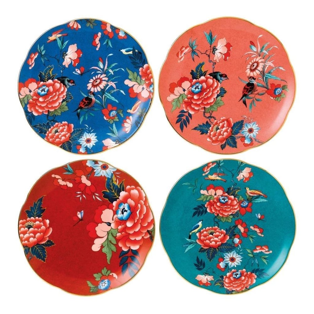 WEDGWOOD WED.40032137 PAEONİA BLUSH PASTA TABAĞI 4LÜ