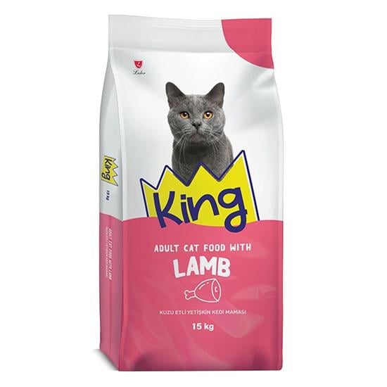 King Kuzulu Yetişkin Kedi Maması 15 KG