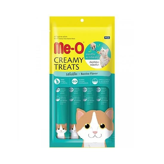 Me-O Creamy Treats Kurutulmuş Ton Balıklı Sıvı Kedi Ödül Maması 60 gr