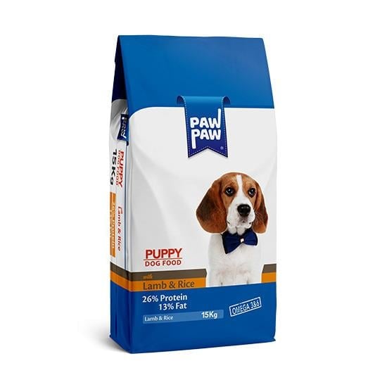 PawPaw 15 Kg Yavru Köpek Maması Kuzu Pirinçli