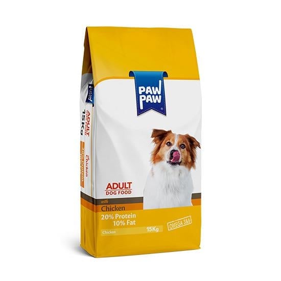 PawPaw 15 Kg Yetişkin Köpek Maması Tavuklu