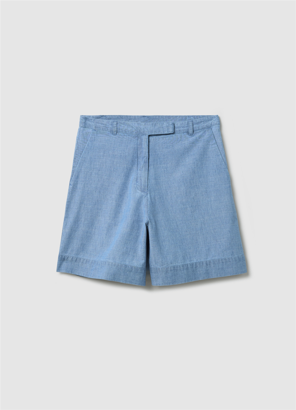 Akışkan Denim Bermuda Şort