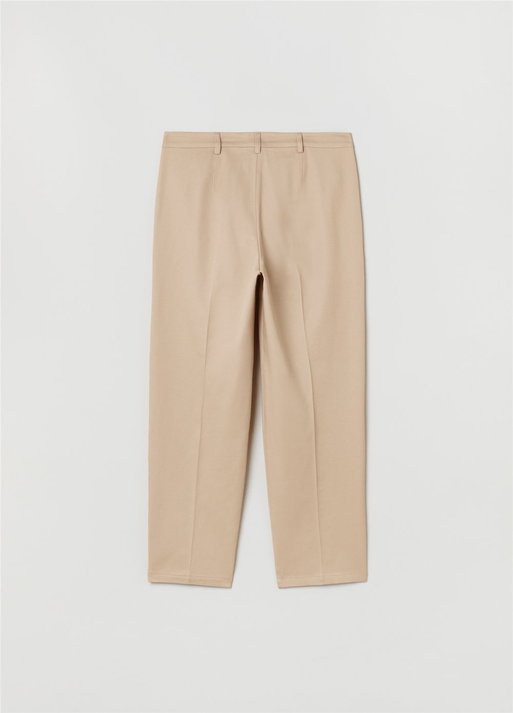 Bol Kesim Bej Chino Pantolon