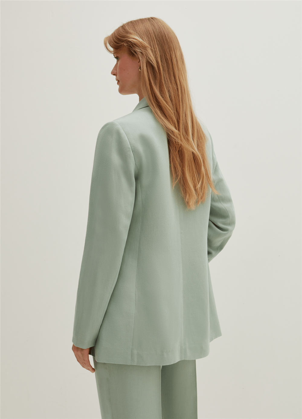 Bol Kesim Mint Blazer