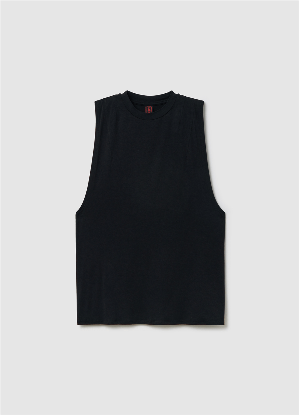 Boxy Fit Siyah Atlet