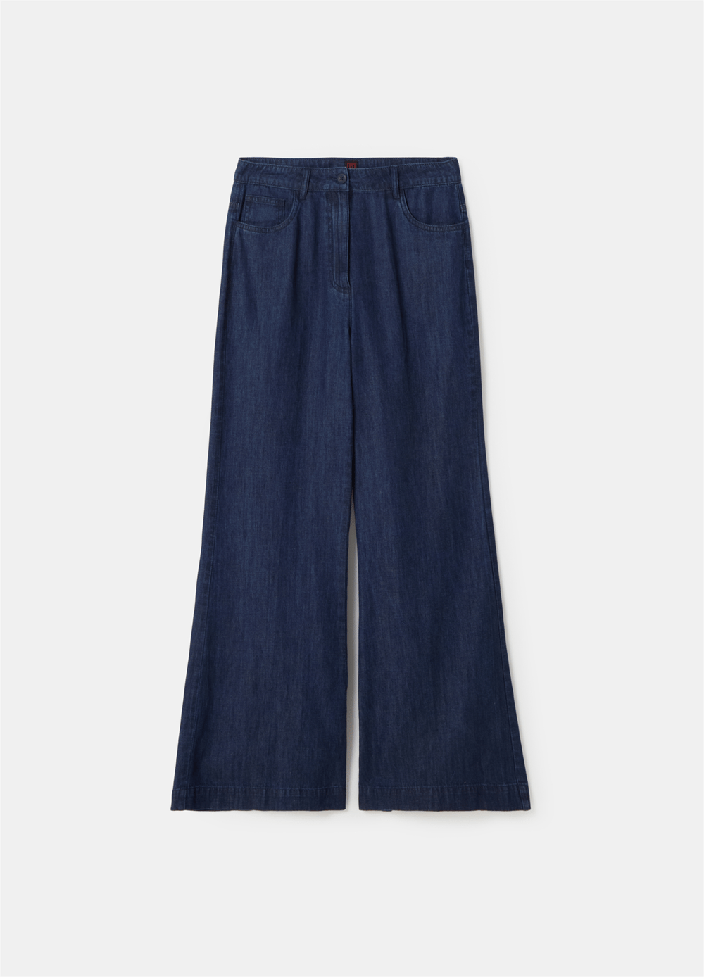 Denim Palazzo Pantolon