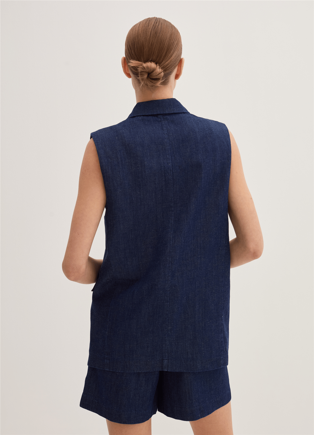Denimden Kolsuz Blazer