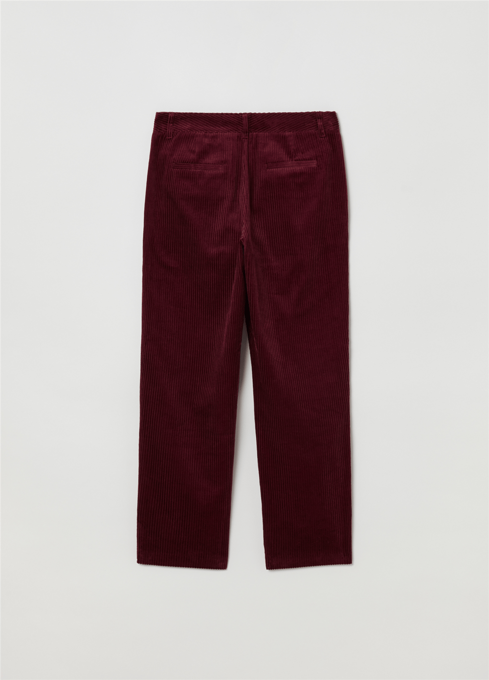 Fitilli Kadife Bordo Chino Pantolon