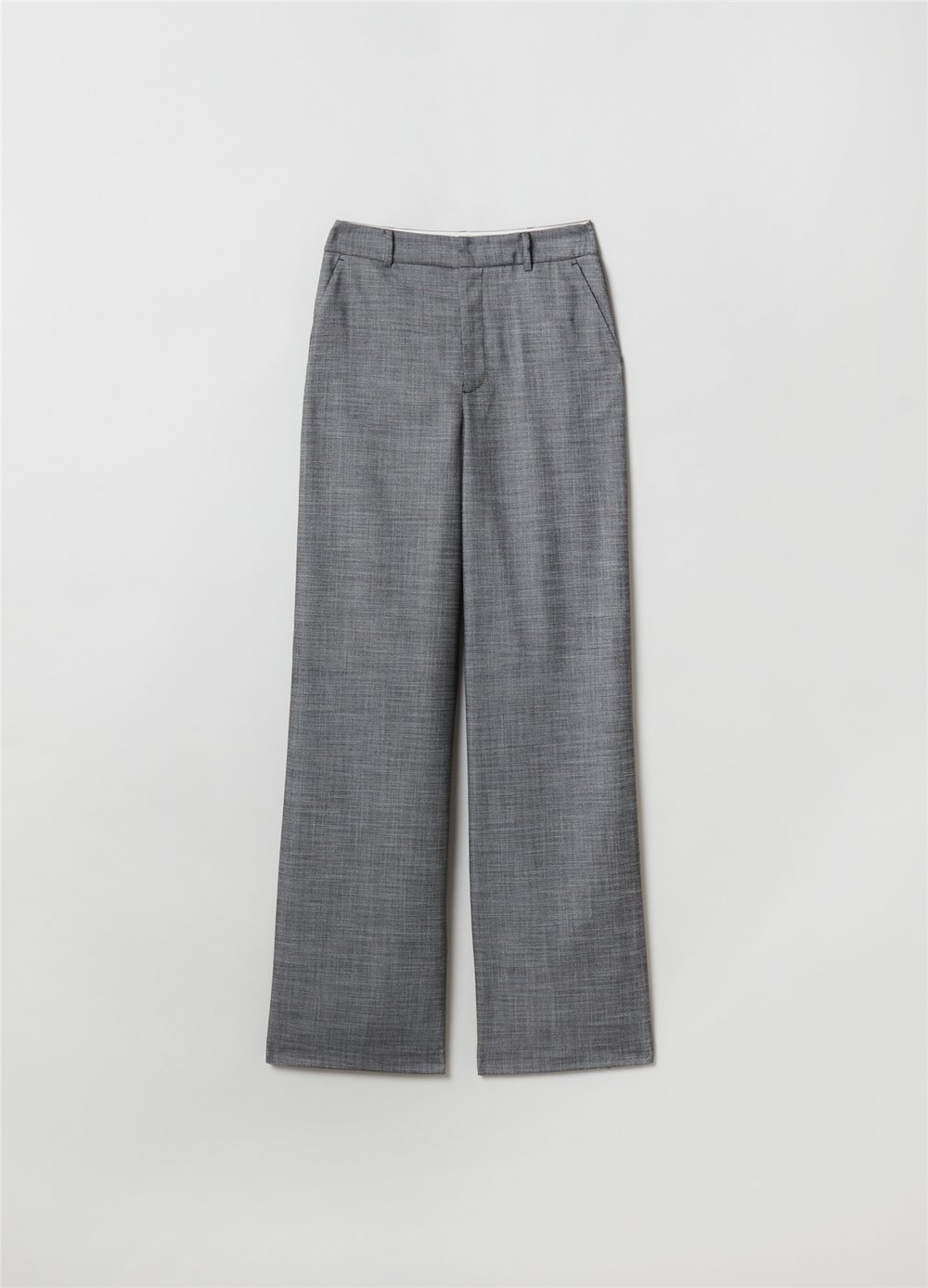 Gri Bol Paça Pantolon