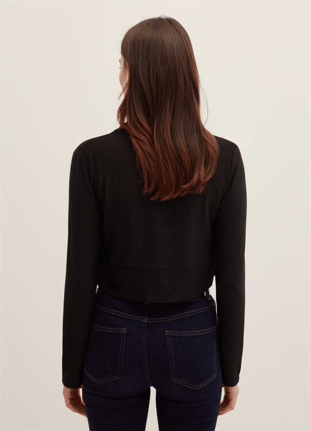 Lurex Siyah Bolero